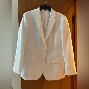 White Tuxedo Jacket & Pants